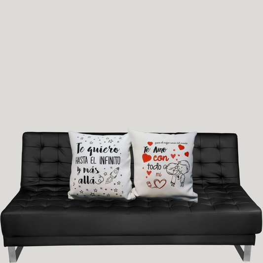 Almohadón (funda+relleno) personalizable - RB.Creaciones