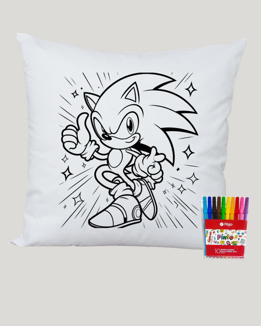 Almohadón para colorear - RB.Creaciones