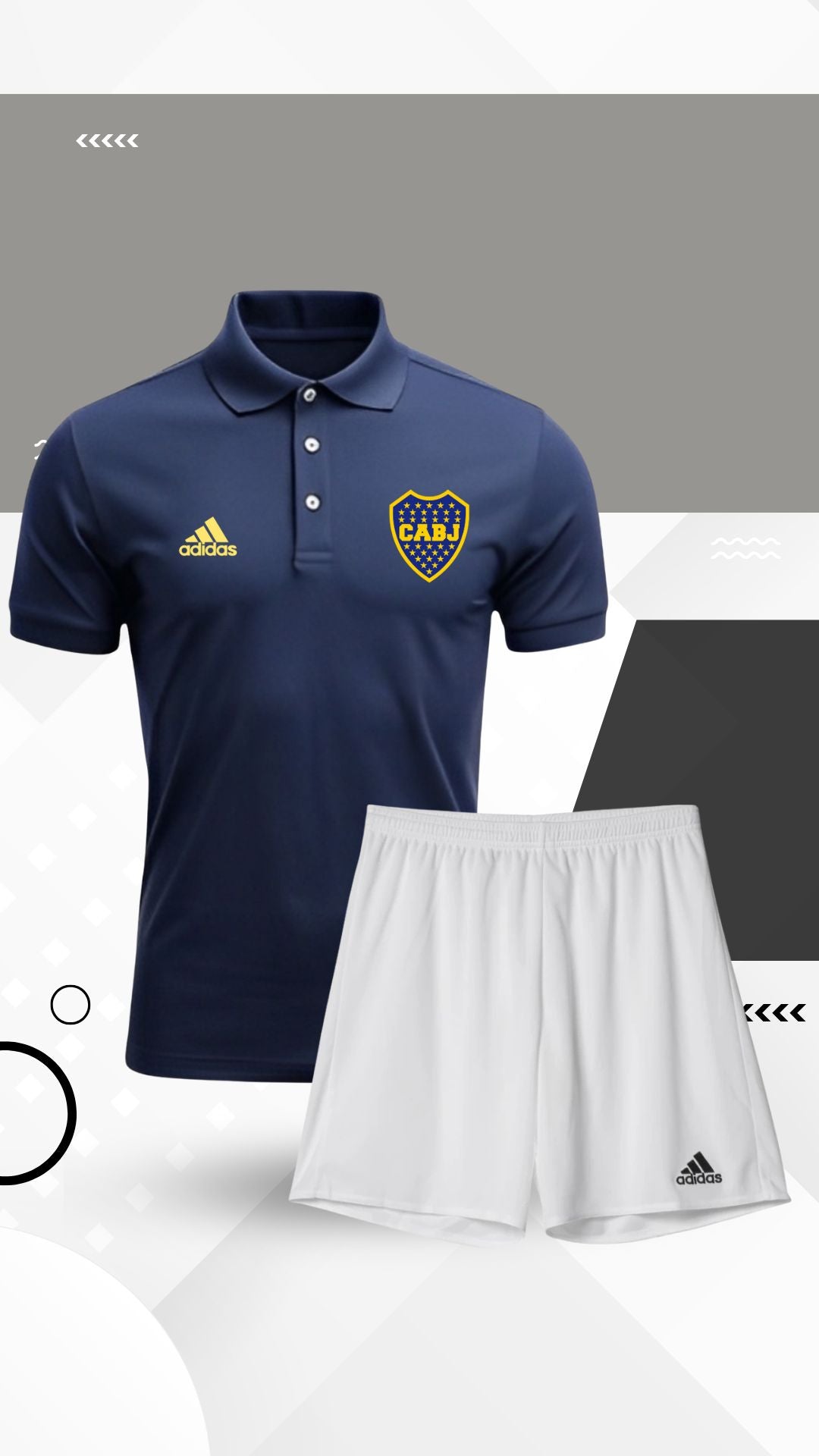 Conjunto dryfitt Boca Jr - RB.Creaciones