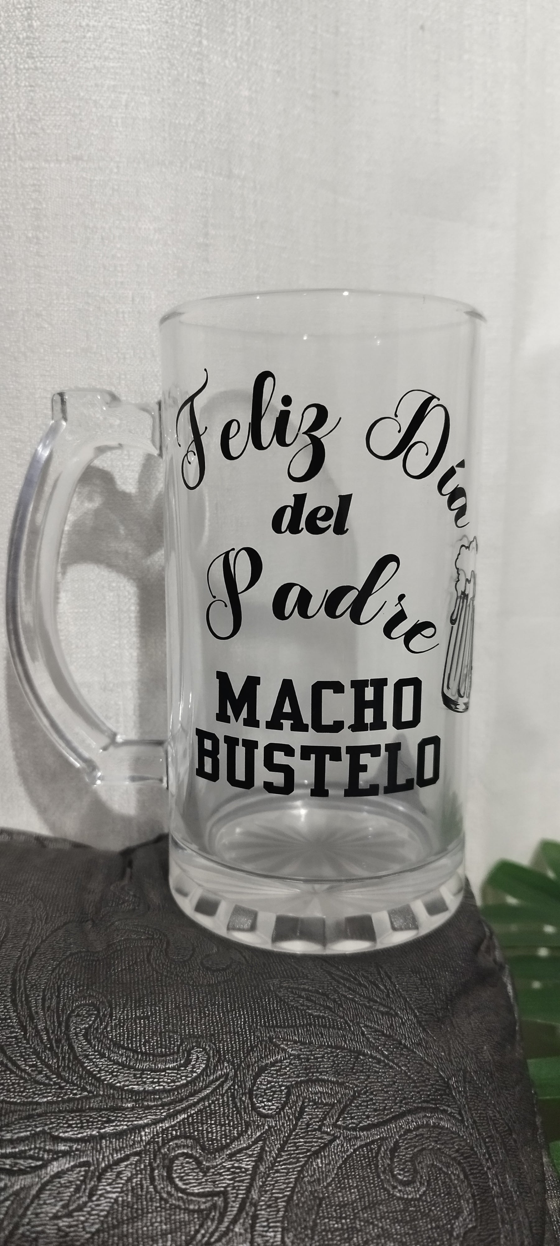 Jarra cervecera cristal - RB.Creaciones