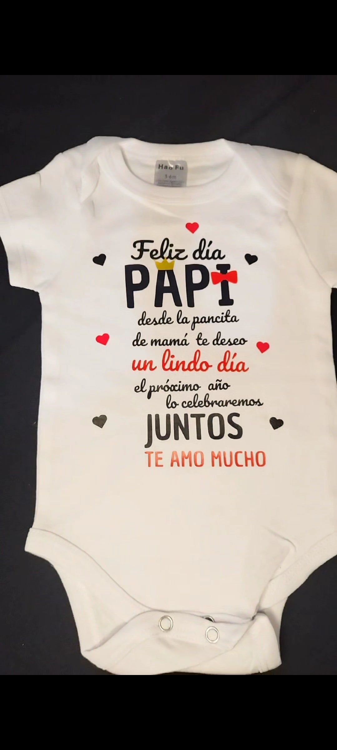 Bodi de bebé personalizable - RB.Creaciones