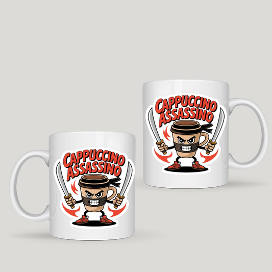 Taza Cappuccino Assassino - RB.Creaciones