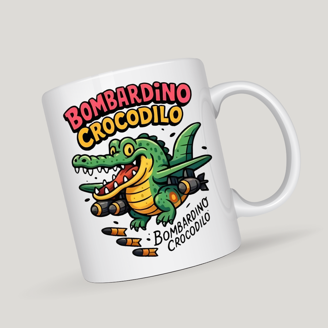 Taza Bombardino Crocodilo - RB.Creaciones