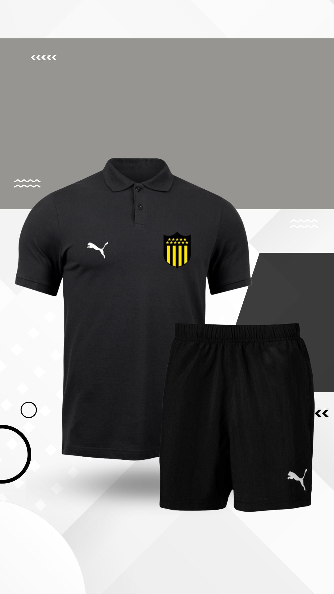 Conjunto dryfitt Peñarol - RB.Creaciones