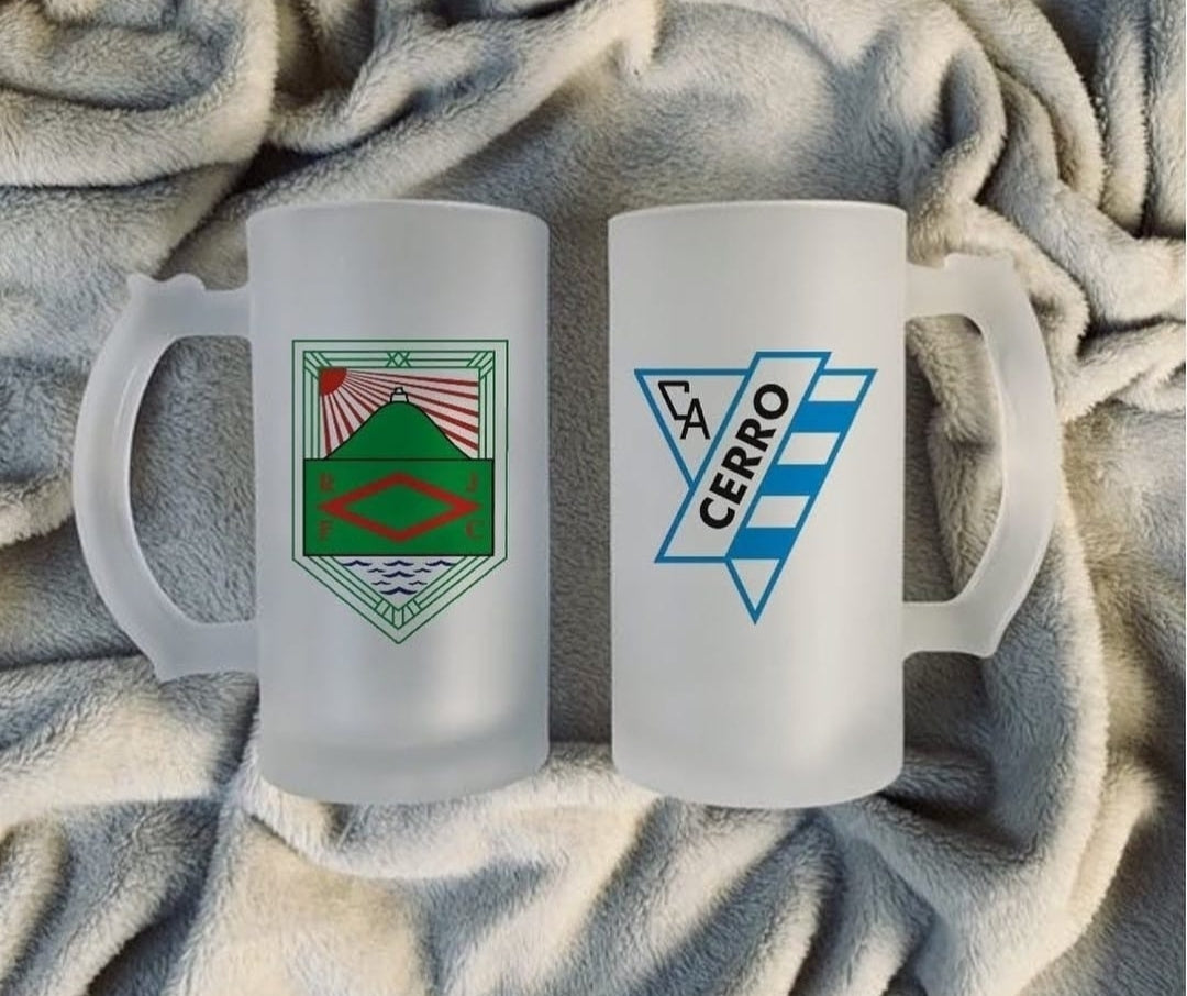 Jarra cervecera esmerilada - RB.Creaciones