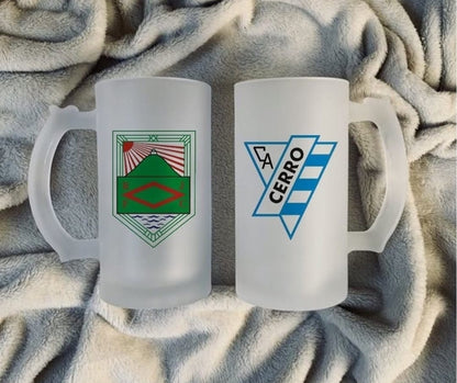 Jarra cervecera esmerilada - RB.Creaciones