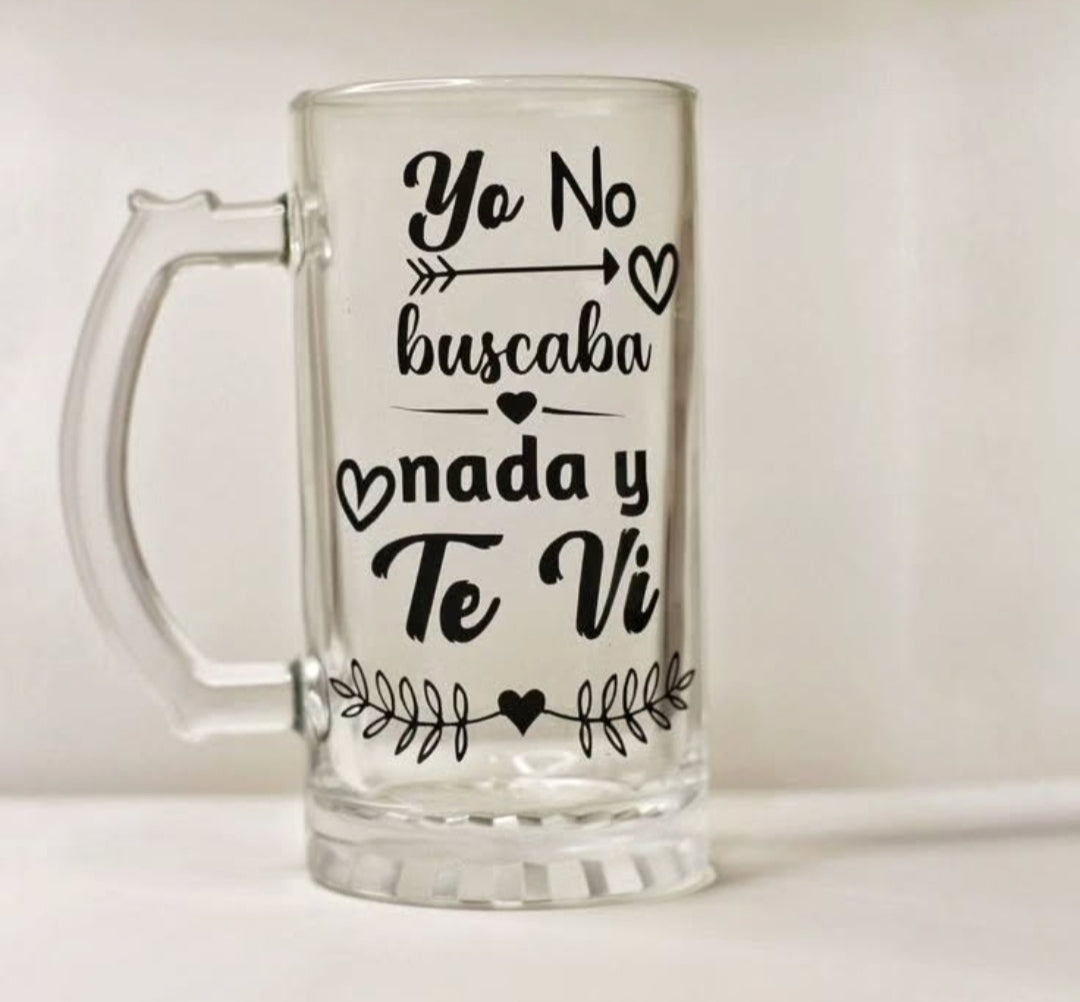 Jarra cervecera cristal - RB.Creaciones