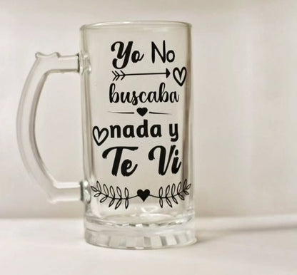 Jarra cervecera cristal - RB.Creaciones