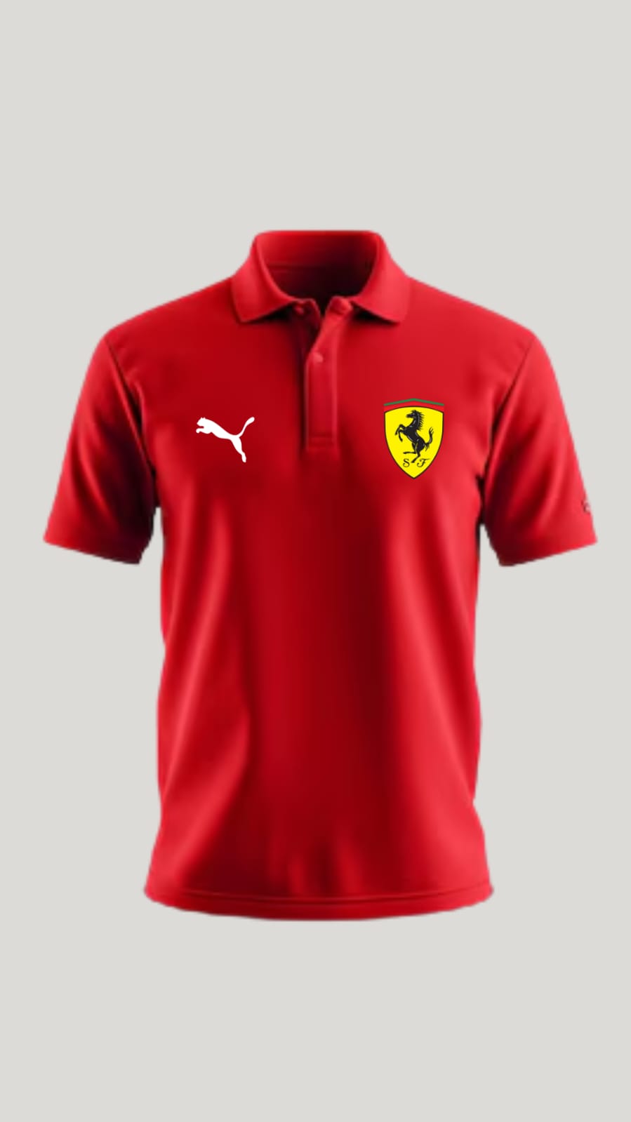 Remera Polo Ferrari - RB.Creaciones