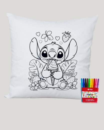 Almohadón para colorear - RB.Creaciones